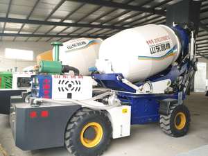 Luzun Self-Loading Mobile Concrete Batching <strong>Mixer</strong> 2.4cbm Capacity with Engine Pump &amp; Motor-High-Efficiency <strong>Cement</strong> <strong>Mixer</strong> <strong>for</strong> <strong>Sale</strong> - Product Image 3