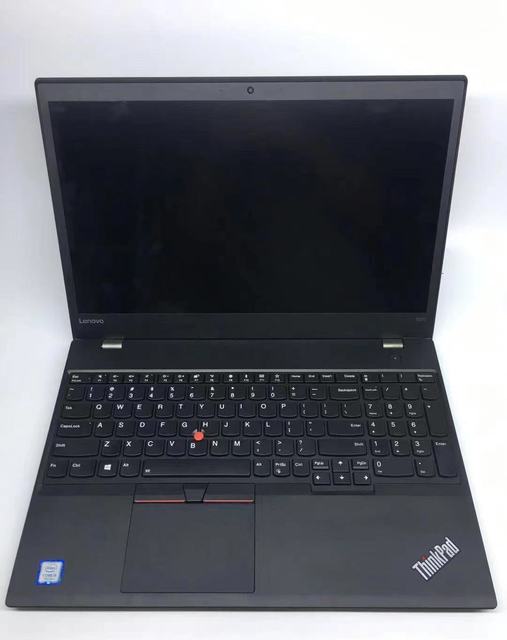 Refurbished for Lenovo T570 7th Gen 15'' Used Laptops with 8G RAM 256G SSD Dual Core Processor English Keyboard