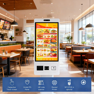 Nuevo Kiosco de Autoservicio con Pantalla Táctil Android POS de 15.6/18.5/21.5/24/27/32 Pulgadas, Certificado CE para Restaurantes - Product Image 3