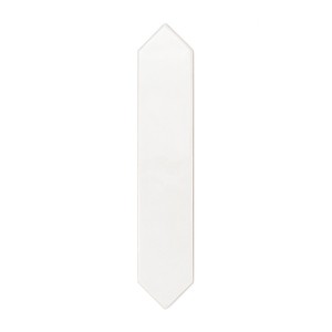 Piastrella Bianca Picket 6,5x33 Cm Lucida con Bordi Irregolari - Product Image 3