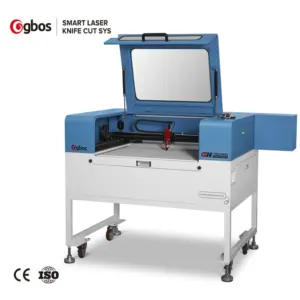 GBOS Small Size and Entry Level CO2 Laser Cutting Machine With 90W Power and Working Area Is 700 500mm Apply to Small Sheet
