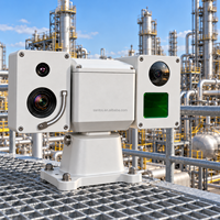 Caméra de surveillance de sécurité industrielle pour l'huile et le gaz, pour la surveillance thermique extérieure à longue portée