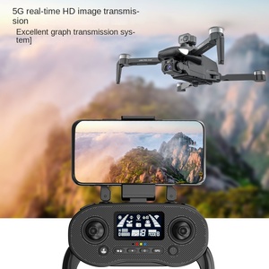 Drone GPS L500 Pro Max avec double caméra, évitement d'obstacles laser 360°, moteur brushless, WiFi 5G FPV, quadricoptère RC pliable avec télécommande LCD. - Product Image 3