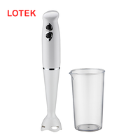 Mixeur plongeant multifonctionnel en cuivre pur 1000W avec commandes à bouton-poussoir, anti-fuite, 2 vitesses, récipient sans BPA, idéal pour camping-car et usage domestique