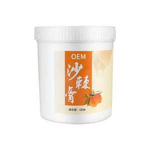 Crème d'argousier OEM 500g pour massage corporel et thérapie Gua Sha - Product Image 1