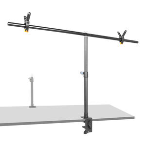 Trépied en forme <span class=keywords><strong>de</strong></span> T à monter sur un bureau pour la photographie <span class=keywords><strong>de</strong></span> <span class=keywords><strong>fond</strong></span> et <span class=keywords><strong>de</strong></span> toile <span class=keywords><strong>de</strong></span> <span class=keywords><strong>fond</strong></span> - Product Image 2