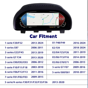 Cho BMW 3 Series E90 E92 e93 2005 2012 nâng cấp <span class=keywords><strong>LCD</strong></span> kỹ thuật số cụm Đồng hồ tốc độ với Carplay mới tự động đầy đủ <span class=keywords><strong>LCD</strong></span> cụ - Product Image 3