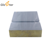 Panneau d'isolation thermique en laine de roche GLOSTAR haute résistance, options de couleur pour applications industrielles