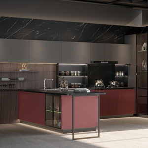 Ouxuan Furniture Paniers coulissants de cuisine en acier inoxydable avec rail à amortissement, Système de rangement pour toute la maison - Product Image 3
