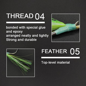 Hameçons doubles XUHANG PXTW-GT en acier à haute teneur en carbone pour la pêche au jigging lent en eau douce, pour la pêche au poisson-chat, au black-bass et au requin - Utilisation en rivière - Product Image 5