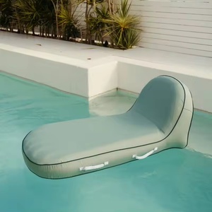 Tumbona para Tomar el Sol Hecha de PVC Resistente a Pinchazos y Tela de Algodón Impermeable, Tumbona de Playa Desmontable y Lavable - Product Image 3