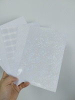 Vente chaude Étanche Nouveau Film De Stratification À Froid Holographique PVC Album Photo Papier Stratification À Froid Film Film Transparent Rouleau