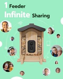 스마트 AI 카메라 새 먹이통 자동 인식 실시간 알림 백야드 조류 관찰 야생동물 모니터링 - Product Image 6