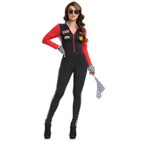 Costume de pilote de course automobile sexy Ecowalson pour femme, manches longues, uniforme de pilote de course, combinaison de course, cosplay, costume d'Halloween