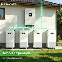 Batería de Litio Montada en Pared Dyness de 16.07 kWh Recargable 51.2V 314Ah, Paquete de Baterías de Iones de Litio para Sistema Solar Doméstico