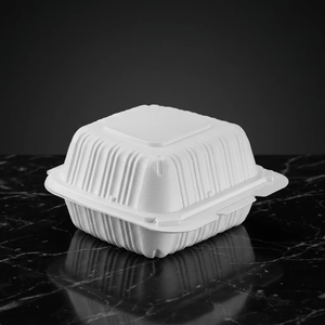 Manufacturer Mfpp Hinged Take-Away Containers Disposable Food Containers for Restaurants and Takeout Degradable for Camping - Product Image 1