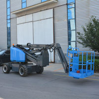 Plateforme de travail aérienne mobile autopropulsée à ciseaux haute performance, capacité 2000 kg, hauteur de travail 20 m, acier allié