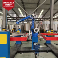 Station de soudage robotisée économique, système de soudage automatique continu pour la production de palettes métalliques
