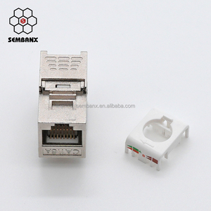 <span class=keywords><strong>Keystone</strong></span> Cat6 <span class=keywords><strong>RJ45</strong></span> Jack cat6A FTP STP toolless <span class=keywords><strong>Keystone</strong></span> mini loại - Product Image 3