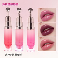 Sérum Brillant à Lèvres Hydratant et Nourrissant Effet Repulpant, 12 Teintes, Peptide Changeant de Couleur, Marque Privée