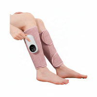 Masseur électrique pour les muscles des jambes - Compression profonde par airbag avec chaleur, thérapie par pétrissage pour la relaxation, la circulation sanguine.