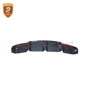 Pour <span class=keywords><strong>Aston</strong></span> <span class=keywords><strong>Martin</strong></span> <span class=keywords><strong>V8</strong></span> Vantage Spoiler de lèvre de diffuseur arrière en Fiber de carbone sèche - Product Image 5