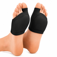 Coussinets métatarsiens pour femmes et hommes, coussinets en gel pour l'avant-pied, 3 tailles, manchons souples pour l'avant-pied pour soulager la pression et le confort quotidien