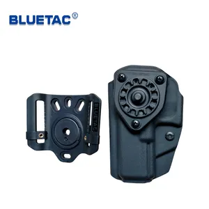 Bluetac Tactical Kydex Gun Holster Buiten De Tailleband Quick Draw Fast Release Gun Bag Met Multi-Carry Bevestiging