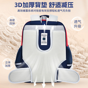 Zmbaby Student <b>Backpack</b> 18 In <b>Large</b> <b>Capacity</b> Durable Boys School Bag - Product Image 3