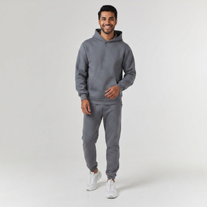 High Performance 2 in 1 Hooded Customized Logo High Quality Fabric Solid/Animal Color <b>Cheap</b> Price Unisex Winter Tracksuits - Product Image 1