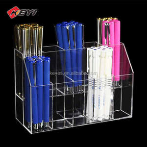Vente en gros de présentoir à stylos en acrylique transparent 70 présentoir de rangement pour marqueurs copiques moderne haut de gamme nouveau design présentoir écologique - Product Image 5