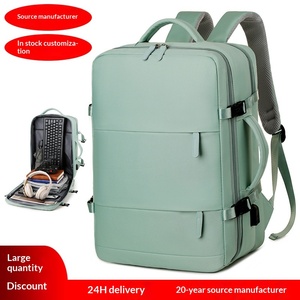Factory Unisex Oxford Breathable Large-capacity Travel Pack with Air Cushion <b>Straps</b> and Logo Printing for Business Trip - Product Image 3