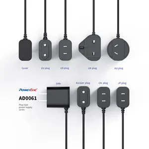 großhandel power adapter 6 w 5 v 1,5 a 1 m 1,2 m usb ausgang port us/uk/au/eu stecker adapter ladegerät mit zertifikaten netzteil