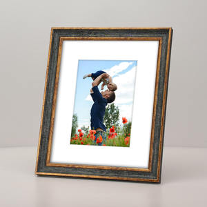 מותאם אישית 8x10 ברזל מסגרת תמונה עץ התמלא ל 5x7 עיצוב מסגרת תמונה ישר - Product Image 4