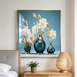 Pintura Decorativa Moderna en Porcelana de Cristal con Impresión HD Personalizada, Cuadrada, para Comedor, Estudio, Sala de Estar, Decoración del Hogar - Product Image 4