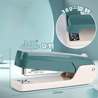 Agrafeuse rotative à usage domestique de bureau d'étudiant multicolore de Offre Spéciale 360 °
