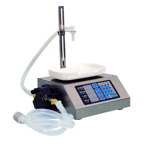 Csy-3200 Small Weighing Type Automatic Quantitative Liquid Dispensing Canned Liquor Filling Machine - Product Image 2