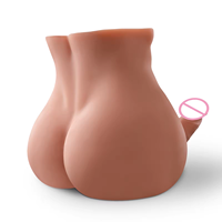 2024 Hochwertiger Realistischer Dildo-Torso Sexspielzeug Männlicher Torso Mit Großem Dildo Sexpuppen Masturbationsgeräte für Erwachsene Frauen oder Schwule