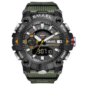 Montres pour hommes SMAEL 8040 <span class=keywords><strong>montre</strong></span>-bracelet résistante à l'eau montres de sport numériques - Product Image 5