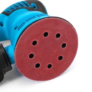 Cross-border Electric Variable-Speed Compact Household <b>Wall</b>-Finishing Woodworking Paint-Finishing 5-Inch Disc Sandpaper 220V - Product Image 3