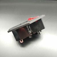 Prise secteur CA 220-250V à 3 broches avec interrupteur et fusible, support de prise secteur CA avec interrupteur