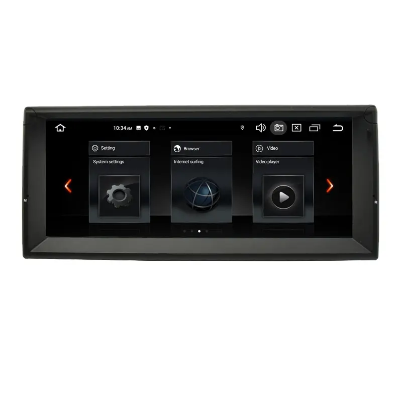 KiriNavi 10.25 pouces voiture Android lecteur multimédia Radio BT Navigation pour BMW série 5 E39 stéréo Audio vidéo DSP Carplay GPS