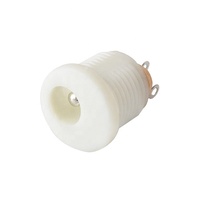 Prise de charge DC-022 blanche pour ordinateur Prise d'alimentation CC 2.1*5.5mm avec contacts en cuivre