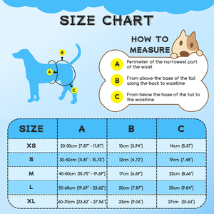 Nobleza confezione di 3 pannolini per cani riutilizzabili pantaloni sanitari per cani in calore e mutandine per cani lavabili mestruali - Product Image 6