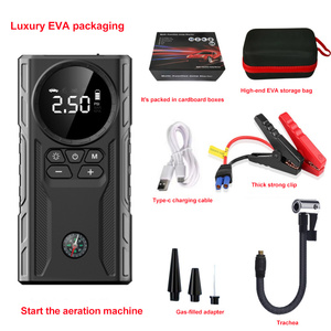 Nouvelle Batterie Externe Multifonctionnelle 6-en-1 Professionnelle 8000 mAh avec Câble de Démarrage et Démarreur de Voiture pour Pneus - Product Image 6