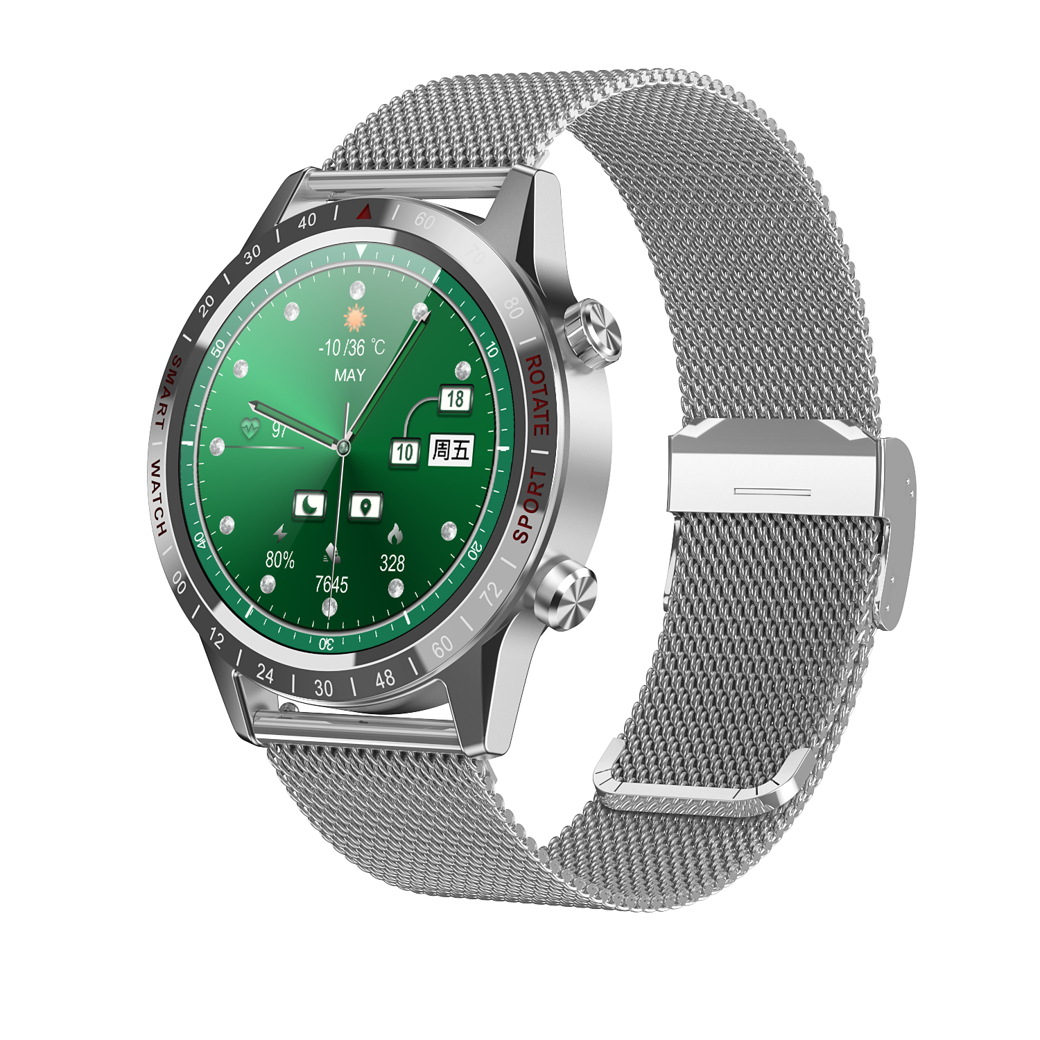 analogue dials with central tft display made in china