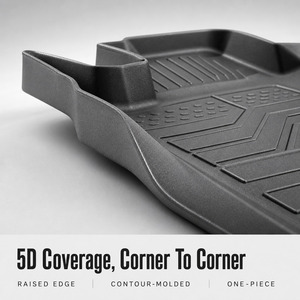 Автомобильные 3D-коврики TPE с индивидуальным логотипом, нескользящие, водонепроницаемые, грязеотталкивающие, полный комплект с высокими бортиками для <span class=keywords><strong>Toyota</strong></span> <span class=keywords><strong>Hilux</strong></span> Vigo - Product Image 3