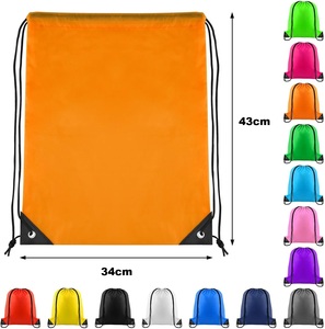 Custom Camo Polyester Sublimation <strong>Drawstring</strong> Bags Stuff Sack Blank Cinch <strong>Pouch</strong> 210d Polyester Printing String Bag for Promotion - Product Image 2