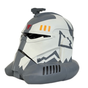 Casco de Resina del Comandante Wolffe de <span class=keywords><strong>Cyou</strong></span> Factory, Casco de Cosplay del Comandante, Artesanía en Resina, Usable, Colaboración - Product Image 3