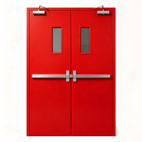 Barre de panique en acier inoxydable commercial pour porte coupe-feu homologuée, pour hôtels et cuisines, utilisation extérieure